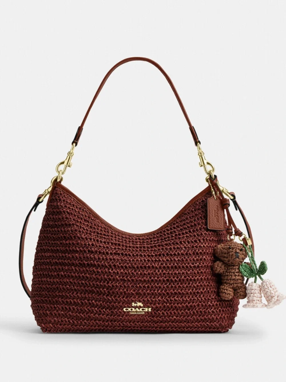 New COACH Laurel Shoulder Bag With Charms